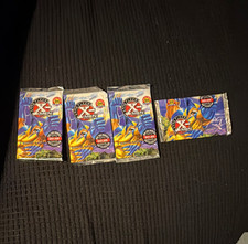 Fleer 1996 X-Men 1st Edition Sealed Trading Card Packs Lot of 4 (6/Pack) picture