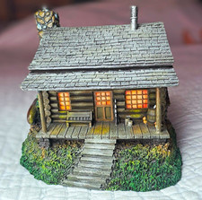 Terry Redlin Golden Retreat Cabin Hadley House 1994 Limited Edition 2084/9500 picture