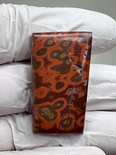 RARE ( 87 ct. ) Lions Den Poppy Jasper Designer Cabochon, Morgan Hill, Ca. picture