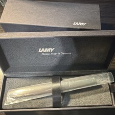 LAMY 2000 Stainless Steel Double Broad Fountain Pen, BRAND NEW SHIPS ASAP picture