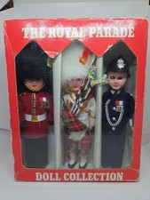 NEW~VTG 1960’s The Royal Parade Doll Collection~ 3 British Souvenir Dolls picture