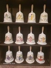 Franklin Mint,Flower Fairies,Fine Bone China,Wooden display stand,Vintage 1978 picture