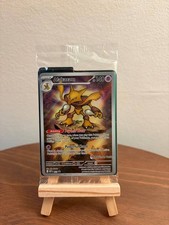 Alakazam MEP 009 BLACK STAR PROMO Pokemon Center Stamp Mega ETB Promo Sealed picture