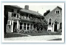c1950's House Chimney At Petersham Massachusetts MA RPPC Photo Vintage Postcard picture