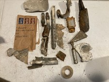 Authentic WWII Relic Aircraft Pieces Metal Detector Gears, Siding, & More picture