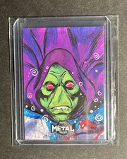 Upper Deck 2021 Spider-Man: Into the Spider-Verse Sleepwalker 1/1 Sketch K.Akers picture