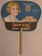 c1915 Ad Hand Fan for 