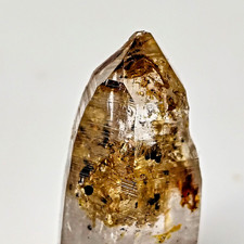 Firefly Petroleum Quartz UV Glow Enhydro Glassy Gem picture