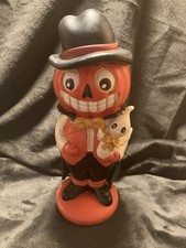 🎃Vintage Lookalike Halloween Pumpkin Figurine🎃 picture