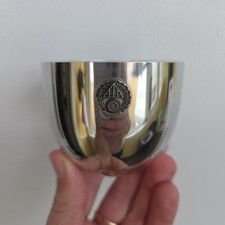 Kirk Stieff Jefferson Solid Pewter Metal Cup Amateur Trapshooting Association  picture