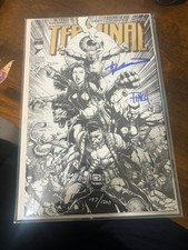 TERMINAL #1 SDCC 2026 Signed By Finch And Kirkman Gold Foil Variant NM picture