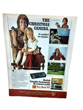 Vintage 1977 Print Ad Kodak Trimlite Instamatic Camera Outfit Original 1970s picture