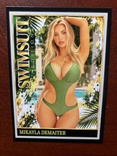 NEW Custom ACEO Swimsuit Edition Sweeney Upton Demaiter Trading Card picture