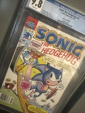 Sonic The Hedgehog #0 Newsstand Edition CGC 9.8 Limited Series (1993) picture