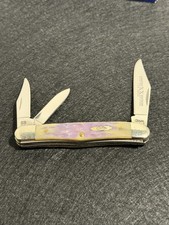 Case XX Periwinkle Humpback Whittler Used And Carried Nice Coloring W/ Box picture