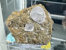 FLUORITE w/ SIDERITE (Water Clear) *Huanggang Mines, Inner Mongolia, China* picture