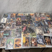 1995 Topps Star Wars Galaxy Series 3 #276-365-Base Card Set + Lucas Foil #L1-L12 picture