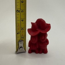 Rare Vintage 1970 Frito Lay The Munch Bunch Banditos Pencil Topper Eraser Red picture