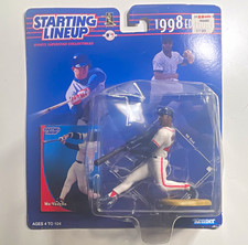 Kenner Starting Lineup 1998 Mo Vaughn MLB Baseball Figure w/ Bat & Base picture