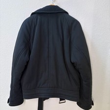 Dries Van Noten FW22 Cotton Belted Jacket, Black, Size M picture