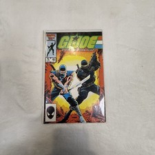 G.I. JOE A Real American Hero #46 (Marvel Comics 1986) Snake Eyes Storm Shadow picture