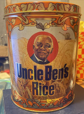 Uncle Ben's Rice Limited Edition 40th Anniversary Tin 1943-1983 Collectible Can picture