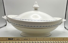 Vintage Royal Doulton Tiara Oval Bone China Soup Tureen - Perfect Condition picture