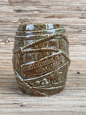 Tonga Hut Rum Barrel Tiki Mug Brown/Green Speckle 4.5