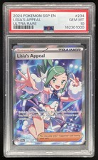 2024 Pokemon Surging Sparks #234/191 Lisia's Appeal PSA 10 picture