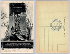 Standard Compiègne Armistice Monument France Postcard picture