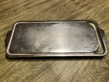 RARE HEAVY DUTY VINTAGE TAPPAN STOVETOP CAST IRON COOKING GRIDDLE PLATE COOK TOP picture