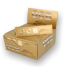 OCB King Size Slim Rolling Papers Gold Pack USA Shipped *SPECIAL* picture