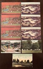 Set of 9 Shelby, Ohio Postcards - Pioneer, Campground, Boulevard, Seamless Tube picture