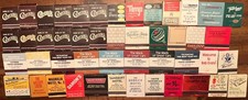 Large Lot 40+ Vintage Matchbooks Advertising Hotels Restaurants Auto USA picture