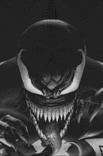 VENOM #5 Exclusive Foil Virgin Variant JOHN TYLER CHRISTOPHER picture