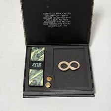 ZOX Pearl Pin & Matching Strap Finis Est Initium Free NotFearing Future Aurelius picture