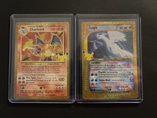 Pokémon 30th Anniversary 2 Card Lot Charizard 4/102 And Lugia 149/147 🔥🔥 picture