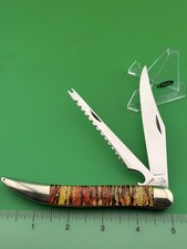 1965-69 Case XX 32095F - Fisherman’s Knife. Rare Scales see description.  picture