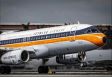 JetBlue Airways Retro Plane Handmade 3.25