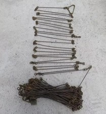 Vintage JC Chester Brass Steel 20 Miters Gunther's & Engineer's Chain picture