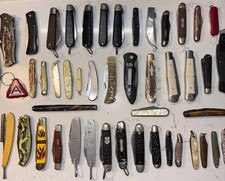 Huge Lot Of Vintage USA Made Casexx Camillus Imperial Schrade Colonial Japan Ect picture