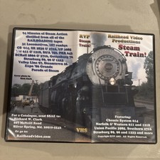 vhs 1997 steam trains locomotives Richard Clark Super Rare 1218 611 3985 & More picture