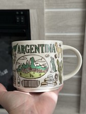 Starbucks Coffee Tea Mug ARGENTINA Been There Series Collection 14 oz 2023 picture