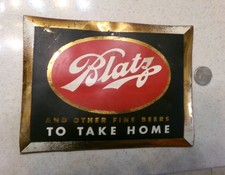 1950's BLATZ beer cooler sticker sign MILWAUKEE picture