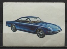 Fiat 2300 S Pininfarina 1966 Vintage 1960s Dutch Trading Card No. 141 picture