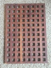 Vintage Dansk Teak Lattice Trivet  - Early MCM Denmark - Stamped 