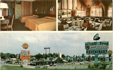 Adel, Ga., I-75, Adel & Moultrie Exit, King Frog Restaurant Postcard picture