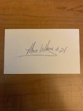 MARC WILSON - MINNESOTA BASKETBALL - AUTHENTIC AUTOGRAPH SIGNED- B3894 picture