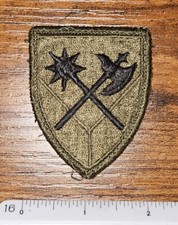 United States Army Vintage 194th Armored Brigade ACU Camo Uniform Patch picture