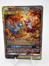 CUSTOM FAN ART Latios Latias Autumn Holo Card picture